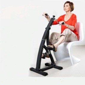 Personal Health Care Indoor Mini Exercise Pedal Bike Foldable Hand and Foot Exercise Bike for  Rehabilitation Training