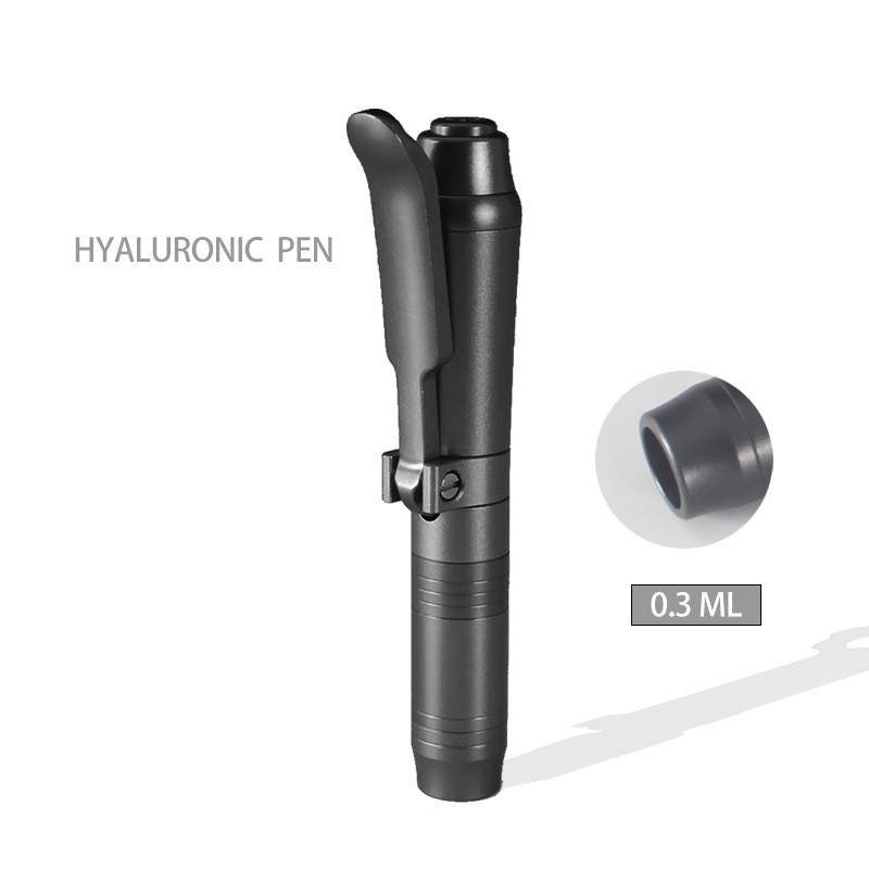 Home Salon Use Hyaluronic Pen Lip Filler at Home Kit  High Pressure 0.3ml and 0.5ml Needleless Lip Filler Pen Injector