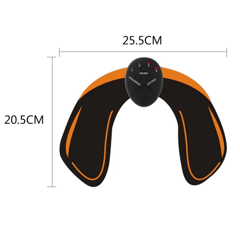 Professional Women's EMS Electrical Muscle Stimulator Hip Trainer Buttocks Lifter Sports Massage Accessory for Ab Buttock Toning