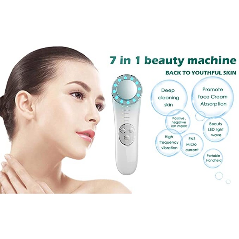 Tech Gadgets 2025 Electronic Home Use Portable Skin Clean Beauty Massage Skin Rejuvenation EMS Facial Beauty Device