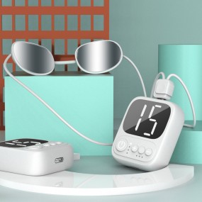 Home Meiking Professional Mini Portable Neck Massager Pain Relief Heating Cervical Spine Pendant Tens Unit for Neck Relaxation