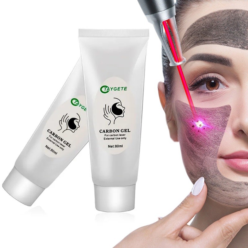 80ML/PCS Black Gel Mask Skin Peeling Carbon Cream for Whitening Facial Rejuvenation Moisturizing Cleaning Beauty Personal Care