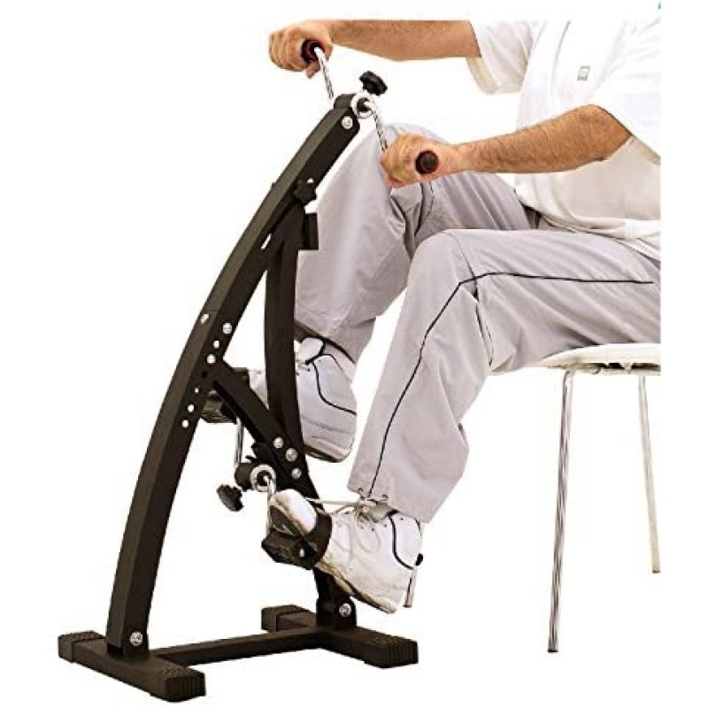 Personal Health Care Indoor Mini Exercise Pedal Bike Foldable Hand and Foot Exercise Bike for  Rehabilitation Training