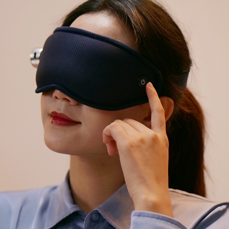 Electric Vibration Eye  Care Device Hot Compress Acupoint Eye Pain Relief Hot and Cold  Air Pressure Eye Massager