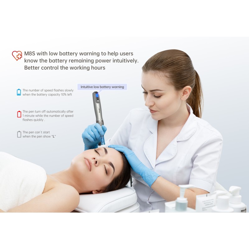 Micro Needle Derma Pen Professional Microneedling Machine Beauty Electric  Dr Pen Hydropen