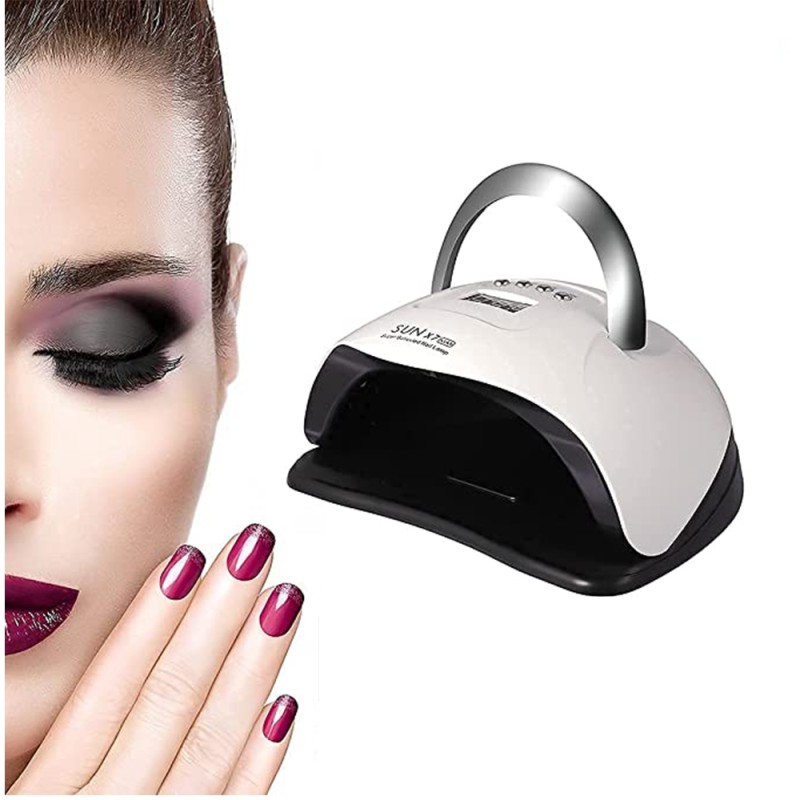 2025 SUN X7 MAX UV Light Nail Dryer Portable Electronic Beauty Gadget for Home Manicure Varnish with Smart Sensing Feature