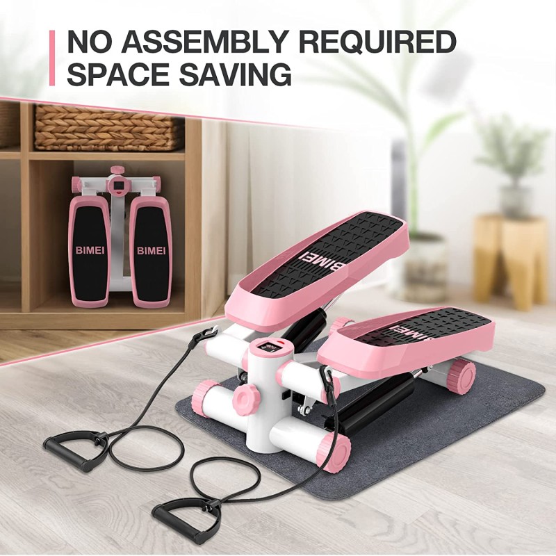 2024 Trend Products Mini Stepper Machine Personal Body Building Cardio Equipment Digital Adjustable Resistance Metal Material