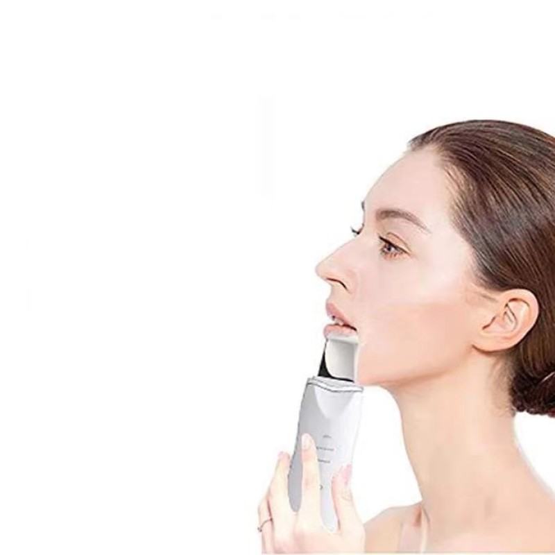 Ultrasonic Skin Scrubber Blackhead Remover Skin Cleaning Tools for Deep Cleansing Ultrasonic Skin Spatula