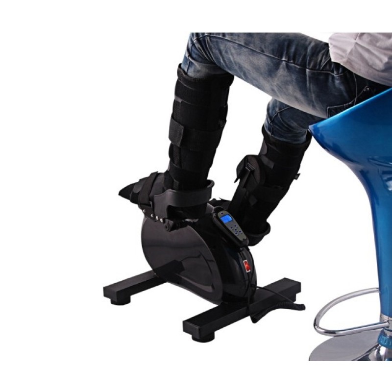 Private Label Accepted Electronic Portable Hand and Foot Digital Pedal Exerciser Automatic Pedal Exercise Machine for Stroke