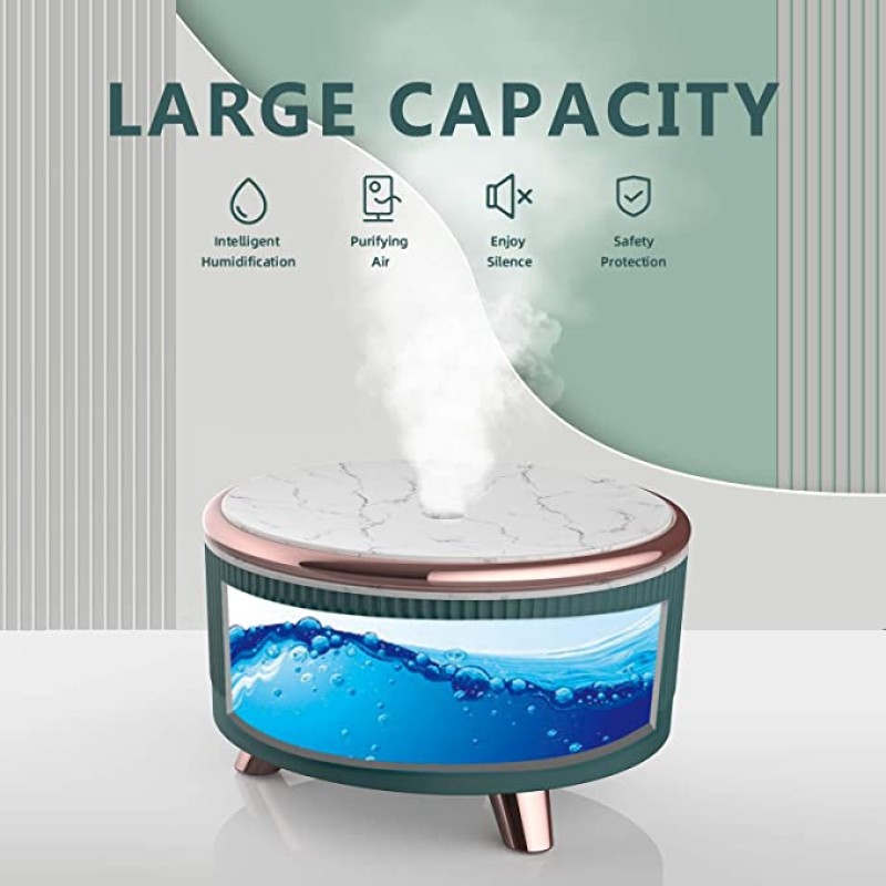 Portable 500ml Ultrasonic Essential Oil Diffuser Super Cool Mist with USB Charge Sports & Entertainment Product