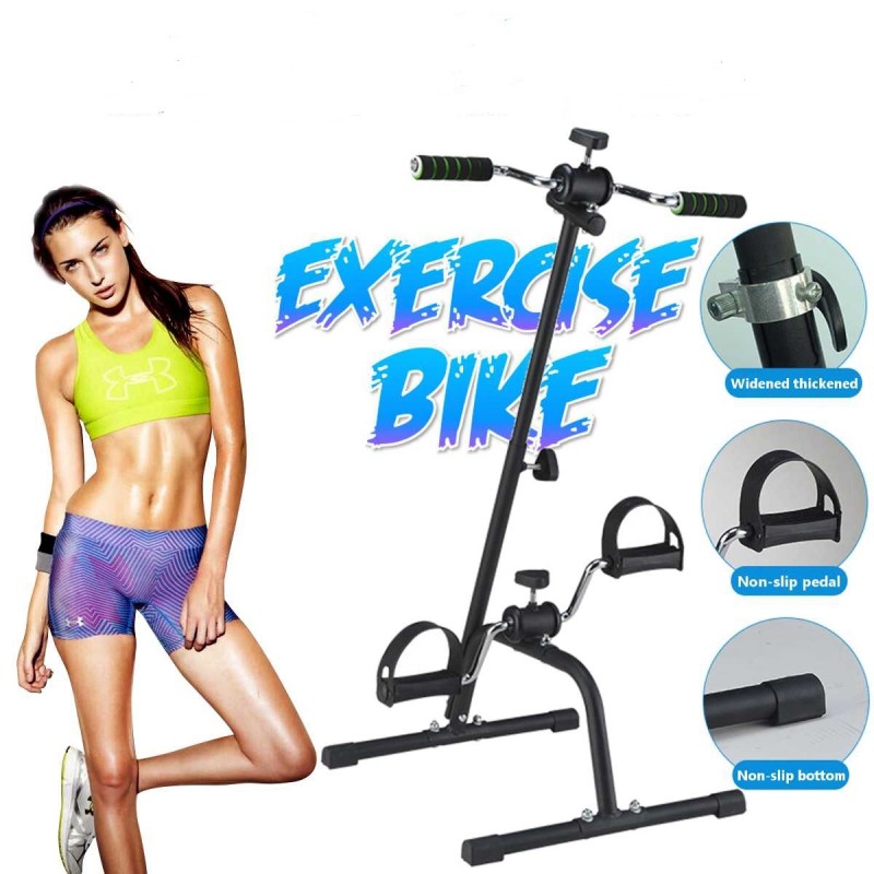 Portable Mini Rehabilitation Exercise Bike with Digital Counter Home Arm and Leg Exercise Equipment