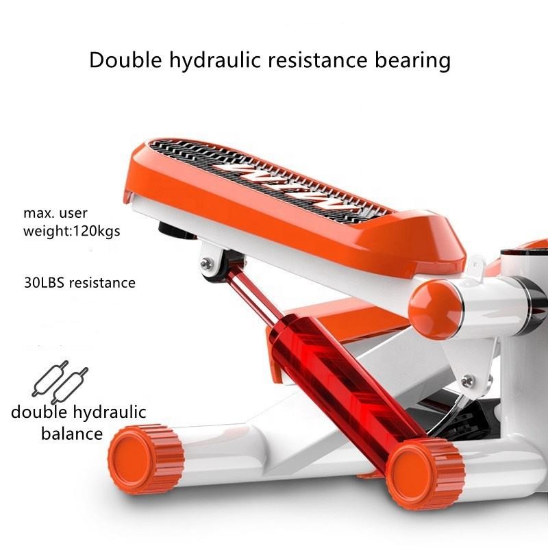 Mini Steppers for Exercise at Home Personal Body Fitness Twist Mini Stepper Adjustable Resistance Mini Stepper Machine