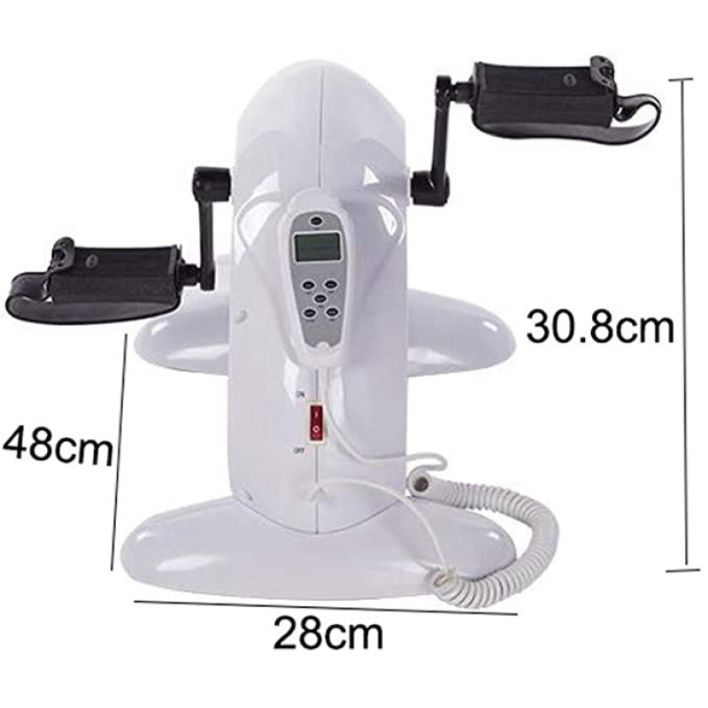 Personal Home Use Electronic  Stationary Bike Bicycle Mini Exercise Peddler Leg Trainer Auto Mini Indoor Exercise Pedal Bike