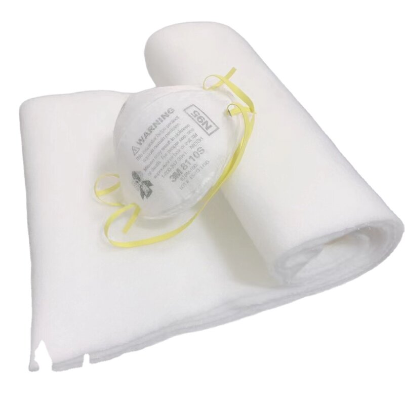 Non-woven Fabric Manufacturer - Factory Sales White Masks Cotton