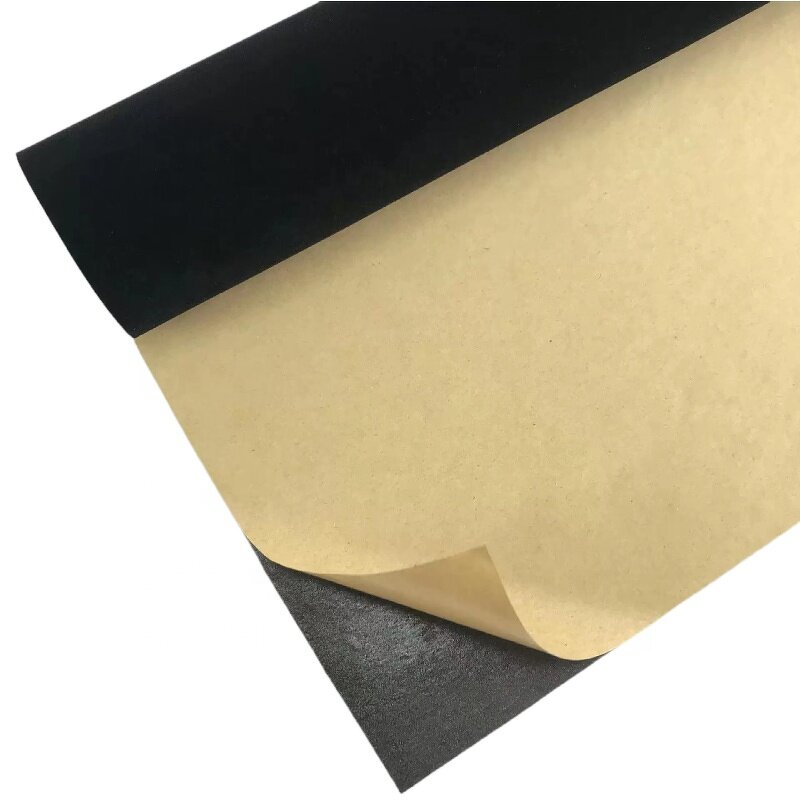 Self-adhesive Felt Supplier - Black Polyester Nonwoven for Label