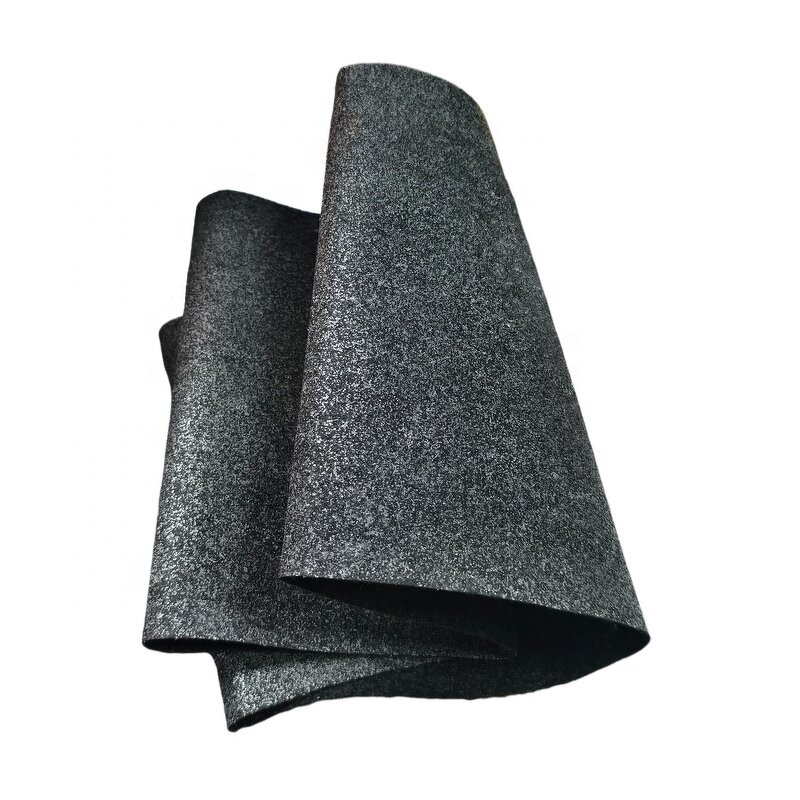 Automotive Felt Manufacturer - 1mm 150g Black Flame Retardant