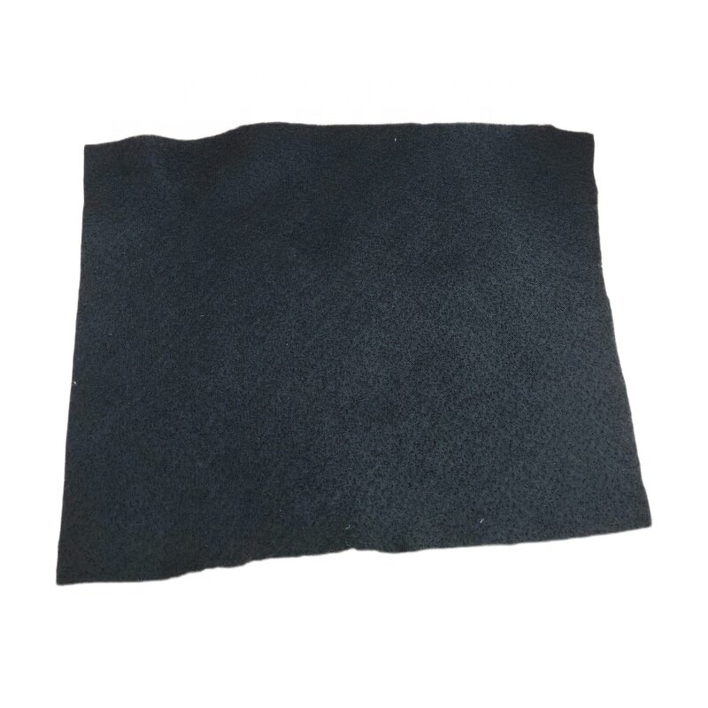 Non Woven Felt Supplier - 4m Black Polyester Short Yarn Railway