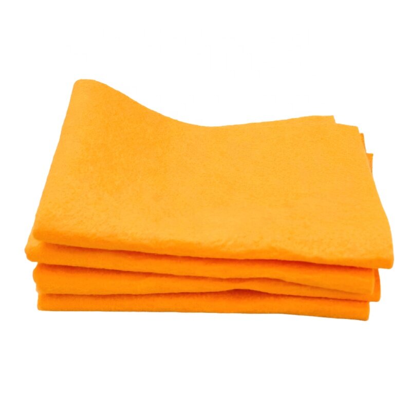 Needled Non-woven Supplier - Orange 70% Viscose Kitchen Towel