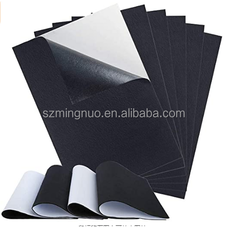 Adhesive Felt Manufacturer - 1-3mm Polyester Black White Rolls
