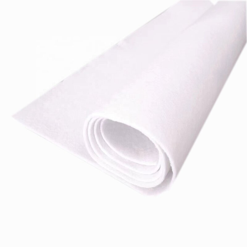 Needle Punched Geotextile Supplier - Factory Direct 200gsm White
