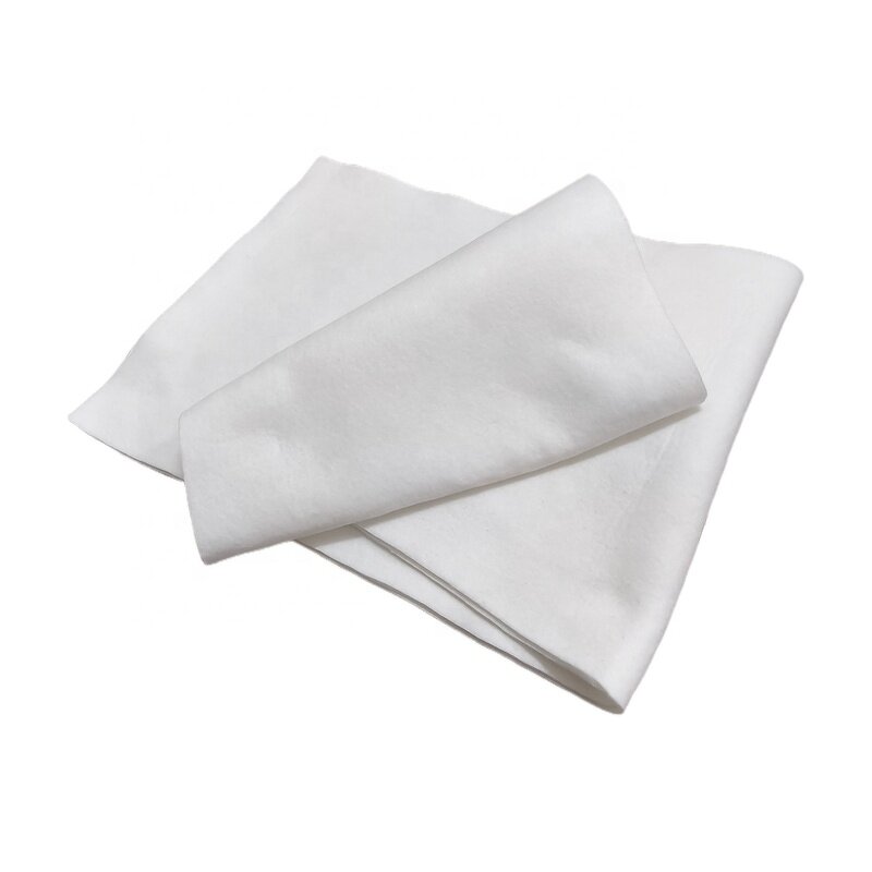 Non-Woven Fabric Supplier - 2-3mm Polyester Viscose White Felt