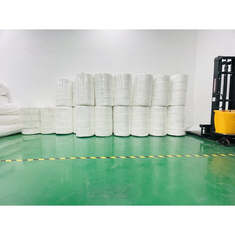 Non-woven Fabric Manufacturer - Factory Sales White Masks Cotton