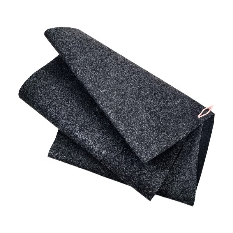 Automotive Felt Manufacturer - 1mm 150g Black Flame Retardant