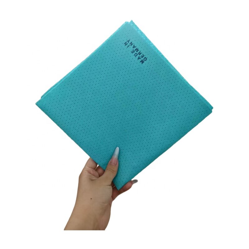 German Rag Supplier - Absorbent Grass Green Perforated Coil