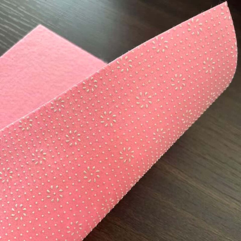 Polyester Felt Supplier - 2-3mm Eco-Friendly Breathable Backing