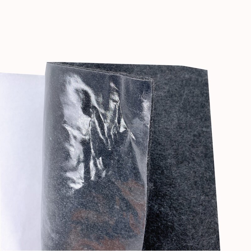 Adhesive Felt Manufacturer - 1-3mm Polyester Black White Rolls