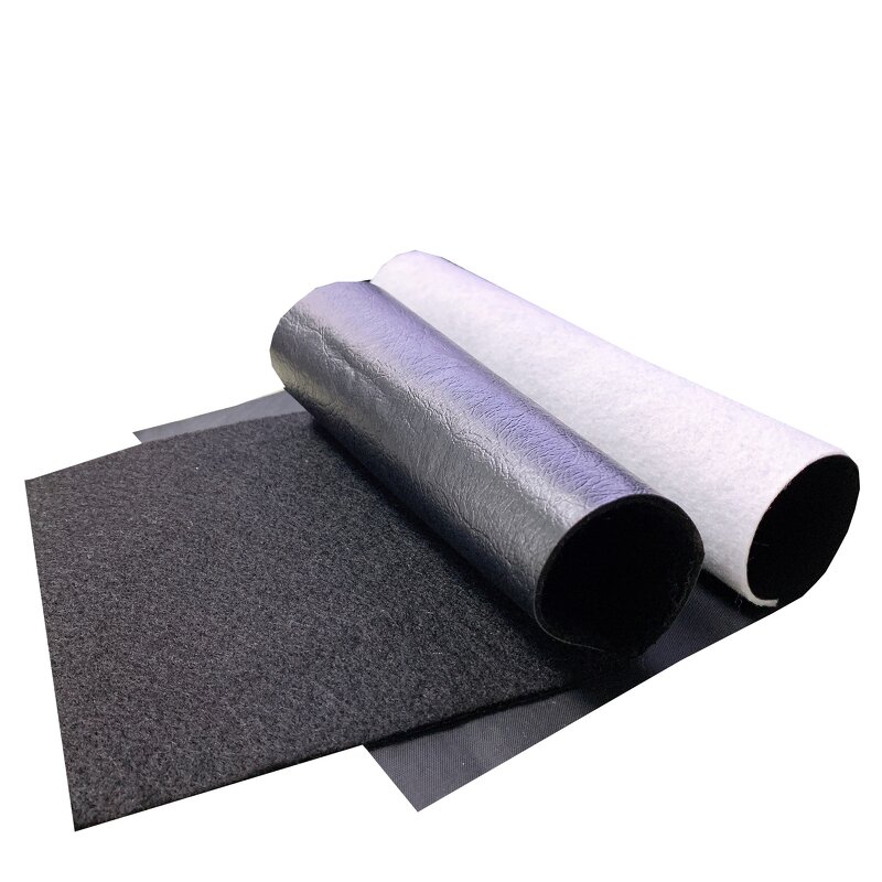 Self-adhesive Felt Supplier - Black Polyester Nonwoven for Label