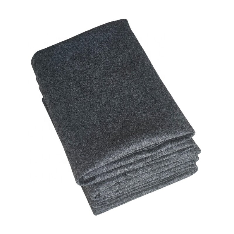 Non-woven Fabric Manufacturer - 100%Polyester Navy Blue Blanket