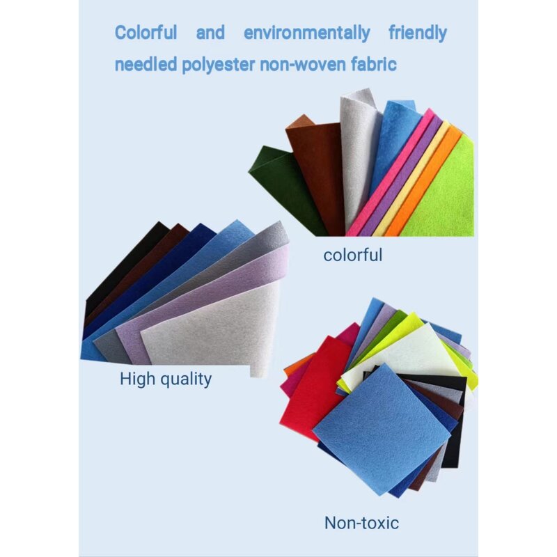 Colored Felt Factory - 1-4mm Needle Punched DIY Children