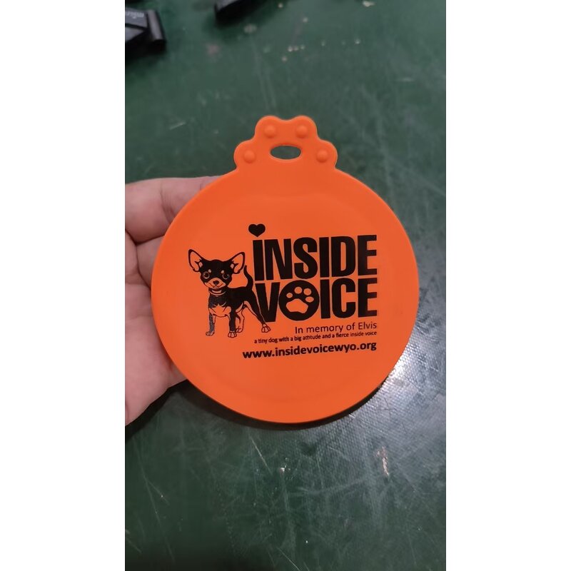 Dog Food Can Lids Supplier - Custom Logo Silicone Cat Food Can Covers Universal