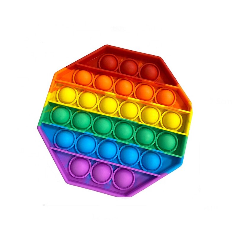 Fidget Toy Manufacturer - 2023 Top Selling Pop Push Bubble Silicone Kids Stress