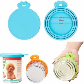 Pet Can Covers Manufacturer - Custom Logo Universal Safe Silicone Lids for Pets