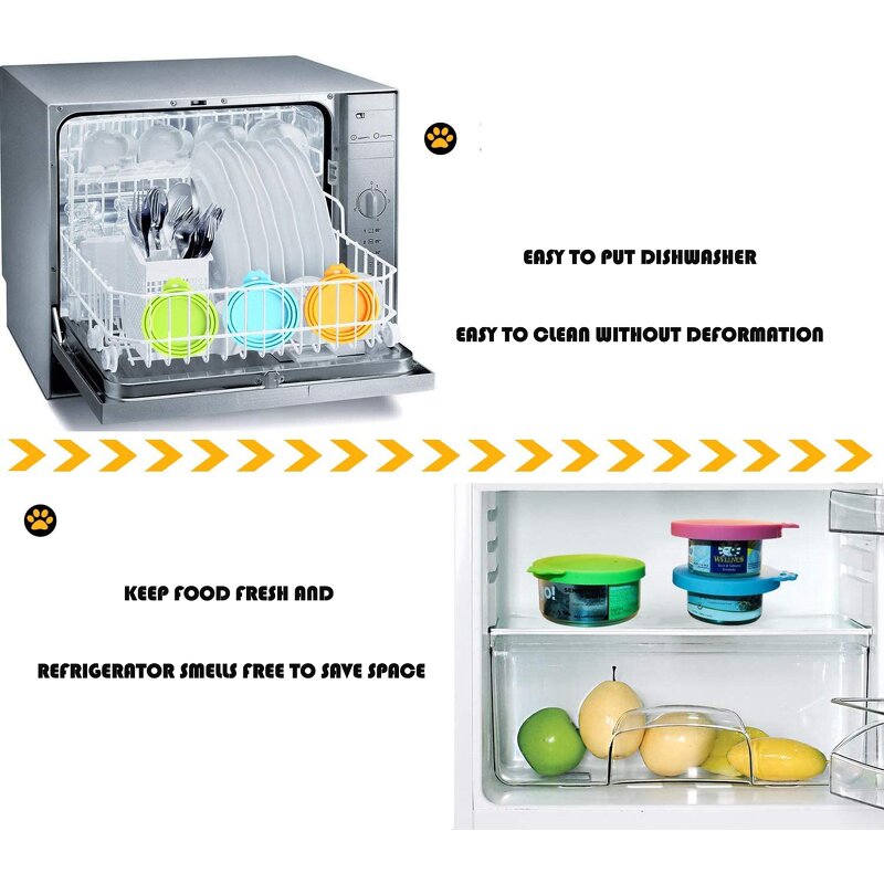 Pet Food Can Factory - Wholesale Food Grade with Easy Open Screw Silicone Lid