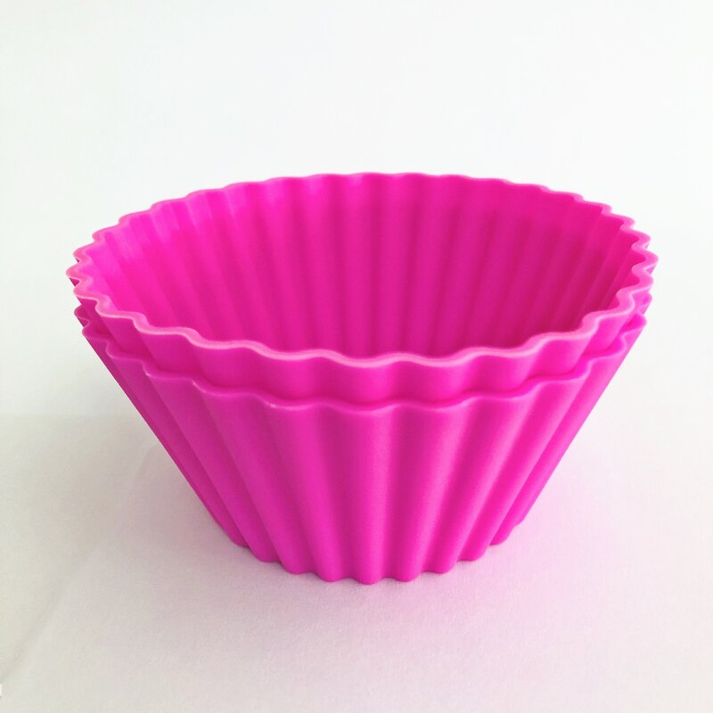 Baking Liners Factory - Reusable Nonstick Heat Resistant Cupcake Silicone Mold