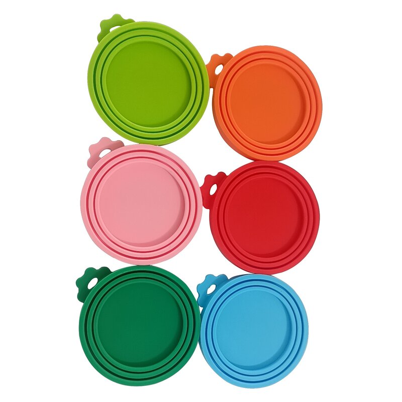 Pet Food Can Lids Supplier - BPA Free Standard Size PET Silicone Covers for Pets