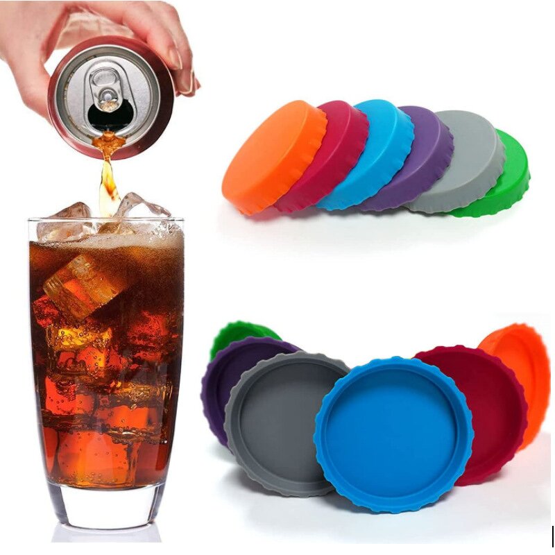 Beer Can Topper Supplier - Silicone Lid Food Grade Drink Can Topper
