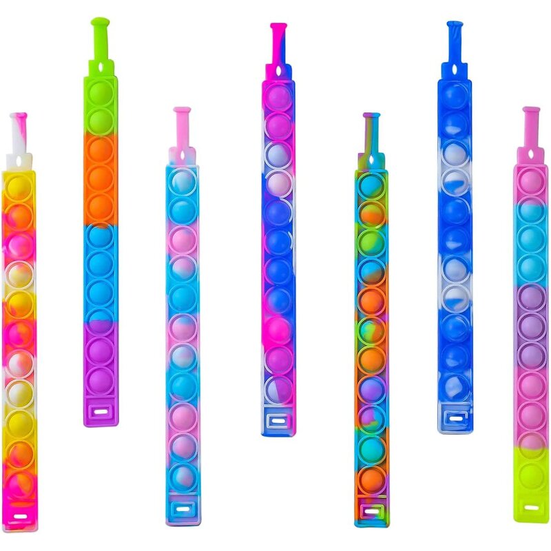Pop Fidget Bracelet Manufacturer - Hot Sale New Style Push Pops Sensory Stress Reliever