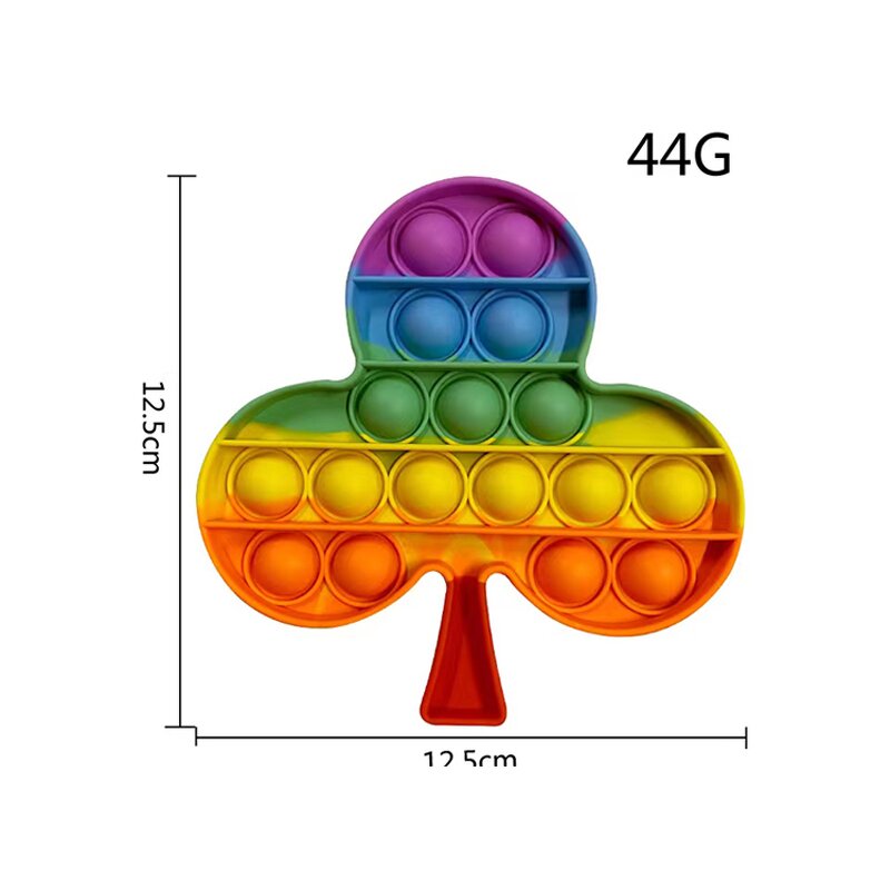 Pop Fidget It Factory - Custom New Thick Round Rainbow Giant Popping 2024