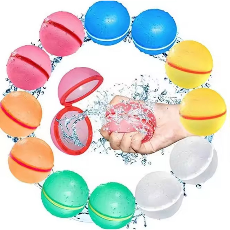Water Balloon Supplier - Top Selling Silicone Clasp Reusable Water Fight Toy