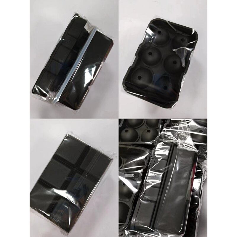 Ice Cube Tray Factory - Custom BPA Free Different Shape Silicone with Container