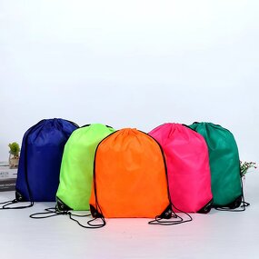 Drawstring Backpack Manufacturer - Bulk Nylon Draw String Sport Cinch Bag