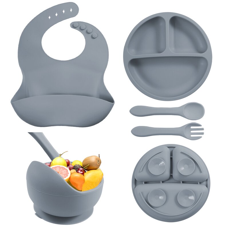 Baby Feeding Set Factory - Good Quality Private Label Plate Bowl Spoon Set