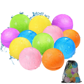 Water Balls Supplier - Customized Logo Silicone Water Bomb Balloons Pool Party