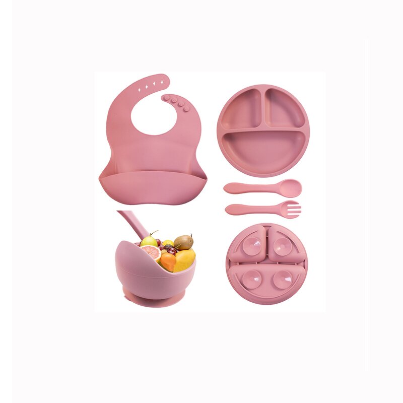 Baby Feeding Set Supplier - 2023 Top Seller Silicone Newborn Gift Plate Set