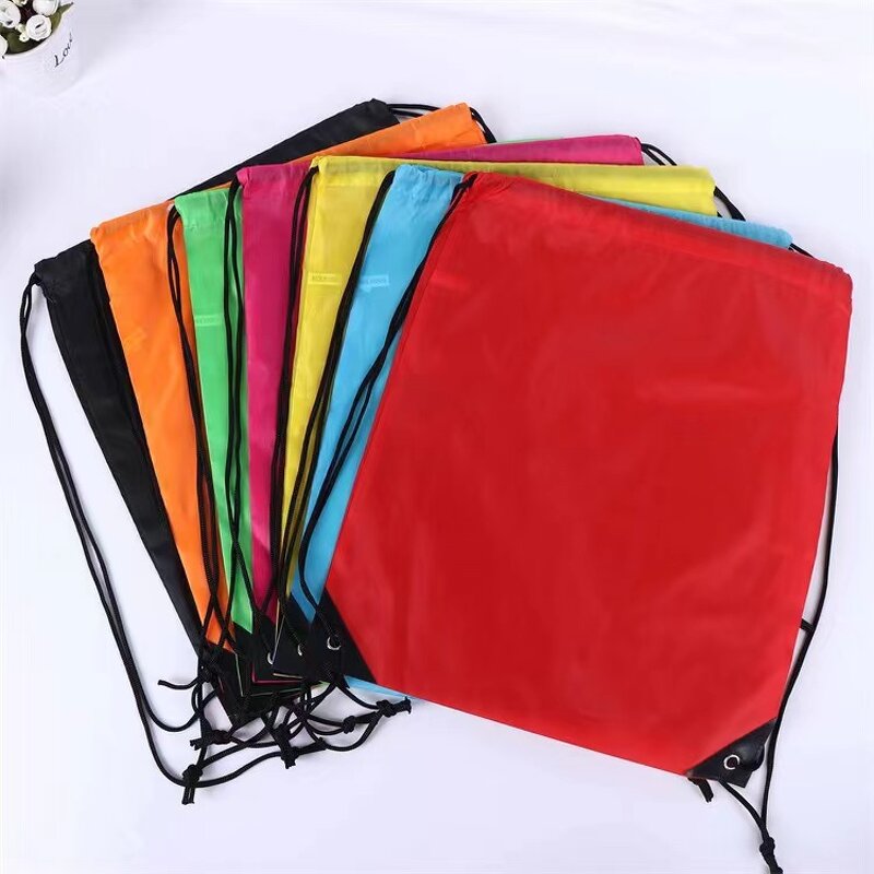 Drawstring Backpack Manufacturer - Bulk Nylon Draw String Sport Cinch Bag