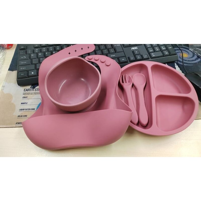 Baby Feeding Set Factory - Good Quality Private Label Plate Bowl Spoon Set